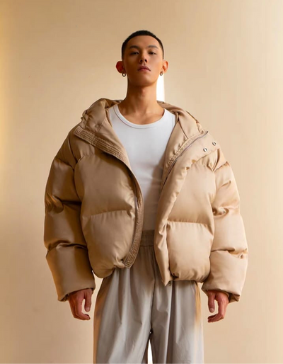 Boxy puffer jacket